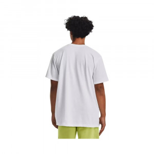 Футболка Under Armour UA M LOGO EMB HEAVYWEIGHT SS белая р.M