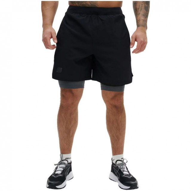 Шорты RANK Man 2 in 1 Shorts черные