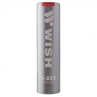 Набор воланов для бадминтона WISH S-320 нейлон 6 штук
