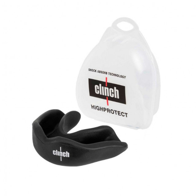 Капа одночелюстная Clinch Competition черная Junior