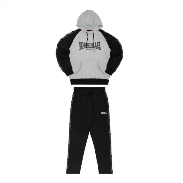 Спортивный костюм LONSDALE HOLBURN Marl-Grey-Black-White