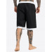 Шорты LONSDALE CLENNELL Black/White
