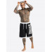 Шорты LONSDALE CLENNELL Black/White