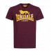 Футболка LONSDALE LOGO Vintage Oxblood