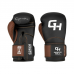 Боксерские перчатки GreenHill Force SPARRING чёрно-коричневые 16oz