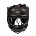 Шлем для единоборств с бампером Clinch Face Guard черно-бронзовый