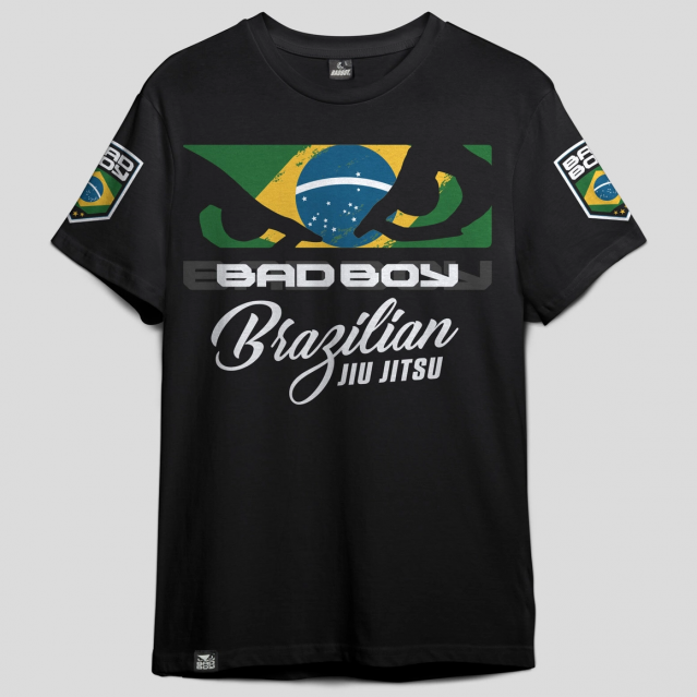 Футболка Bad Boy World BJJ черная