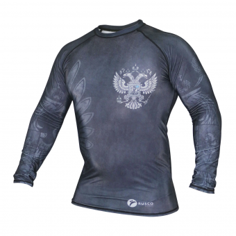 Рашгард MMA Rusco Black Herb размер L
