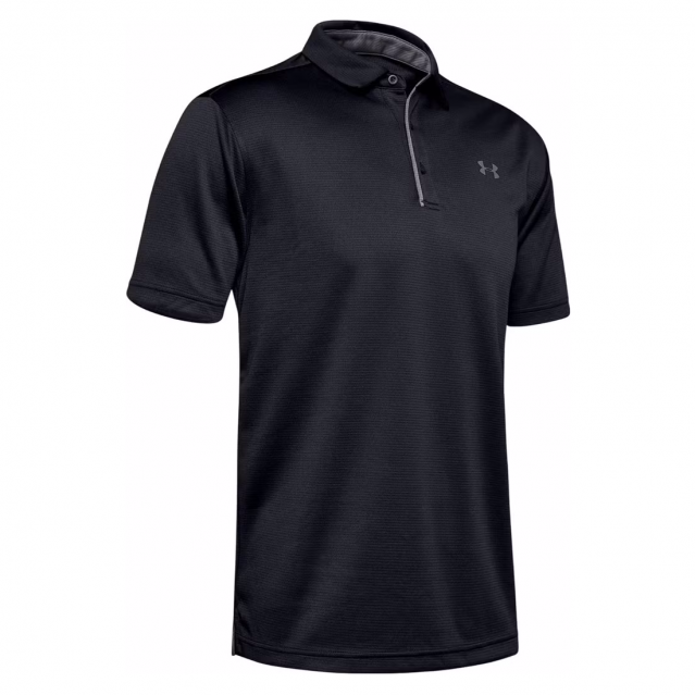 Поло Under Armour Tech Polo Black / Graphite / Graphite