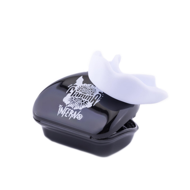 Капа взрослая Flamma Inferno mint (16+) белая