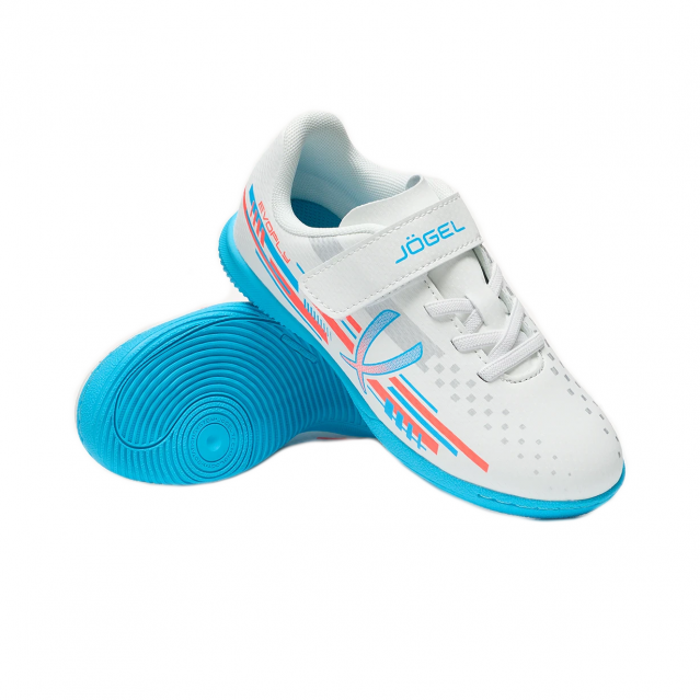 Бутсы зальные Jogel Evofly IN Talant White/blue