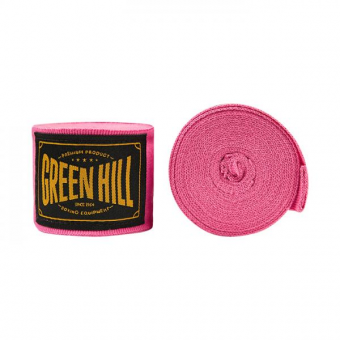 Бинты боксерские 3,5м Green Hill Flexfit эластичные розовые
