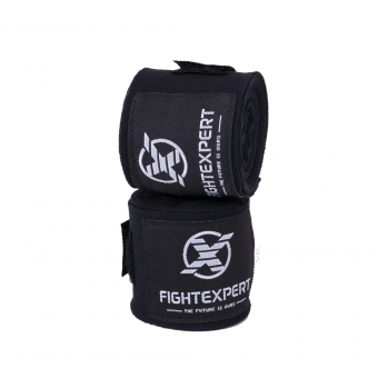 Бинты боксерские 3м FIGHTEXPERT Profi эластичные черные