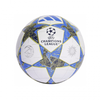 Мяч футбольный ADIDAS UCL League Box JP1548 р.5, FIFA Quality 32 пан., ТПУ, термосшивка, бело-синий