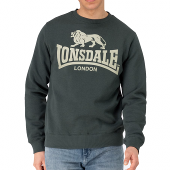 Толстовка LONSDALE GO SPORT темно-зеленая