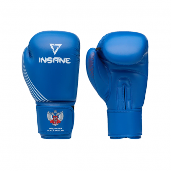 Боксерские перчатки INSANE RBF синий 10 OZ