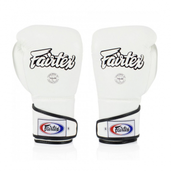 Боксерские перчатки Fairtex BGV6 White 16 Oz