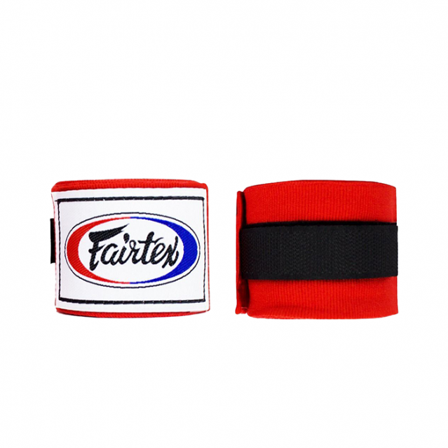 Бинты боксерские Fairtex HW2 4,5 м красный