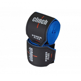 Бинты боксерские Clinch Hand Wrap Power Flex эластичные синие