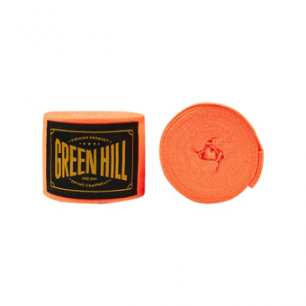 Бинты боксерские 3м Green Hill Flexfit эластичные оранжевые
