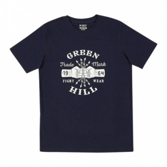 Футболка GREEN HILL FIGHT WEAR 1964 темно-синяя