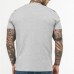Футболка LONSDALE BRINDISTER Marl Grey-Black-White
