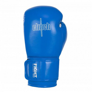 Боксерские перчатки Clinch Fight 3.0 сине-белые 10 oz