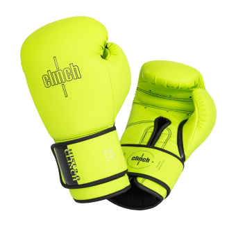 Боксерские перчатки Clinch Mist 2.0 ярко-зеленые 10 oz