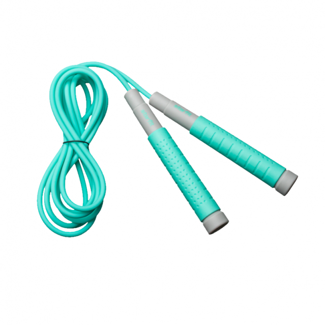 Скакалка c силиконовыми ручками STARFIT RP-401 3м мятный