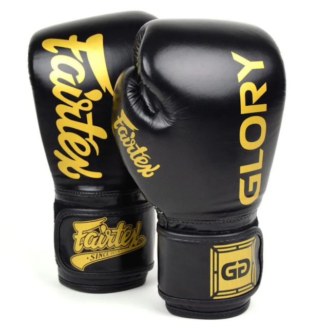 Боксерские перчатки Fairtex BGVG1 Gllory 16 Oz черные