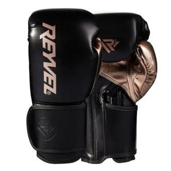 Боксерские перчатки Reyvel 16 oz ProTraining MF черные