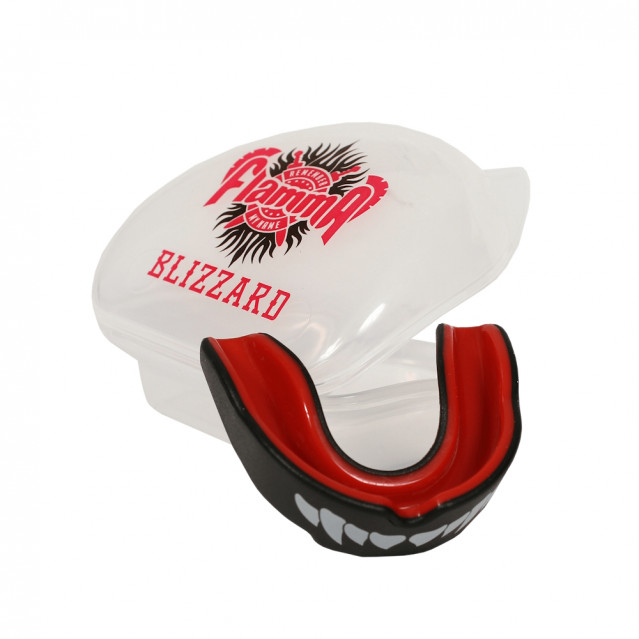 Капа взрослая Flamma BLIZZARD MONSTER 2.0 черный/красный