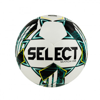 Мяч футбольный SELECT MATCH DB V23 FIFA Basic бел/зел/жел р.5