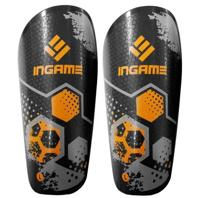 Щитки футбольные Ingame Freestyle IF-401 оранжевые