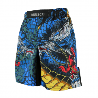 Детские шорты для MMA Rusco Sport Dragon р.36 (10-12 лет) Детские шорты для MMA Rusco Sport Dragon р.36 (10-12 лет)