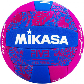 Мяч волейбольный пляжный MIKASA BV354TV-GV-BP сине-розовый